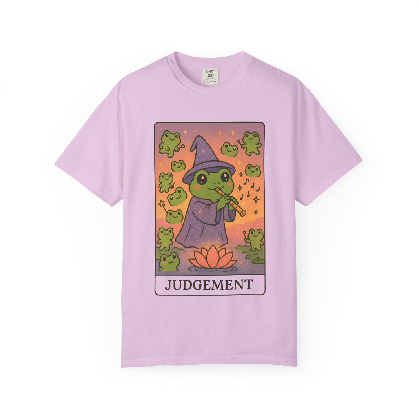 Cute Tarotoads "Judgement" Unisex T-Shirt | Great for Halloween, Warm And Cozy, Great Gift Idea, Astrology Apparel, Unique Tarot Graphic T-Shirt, Good For Cold Weather