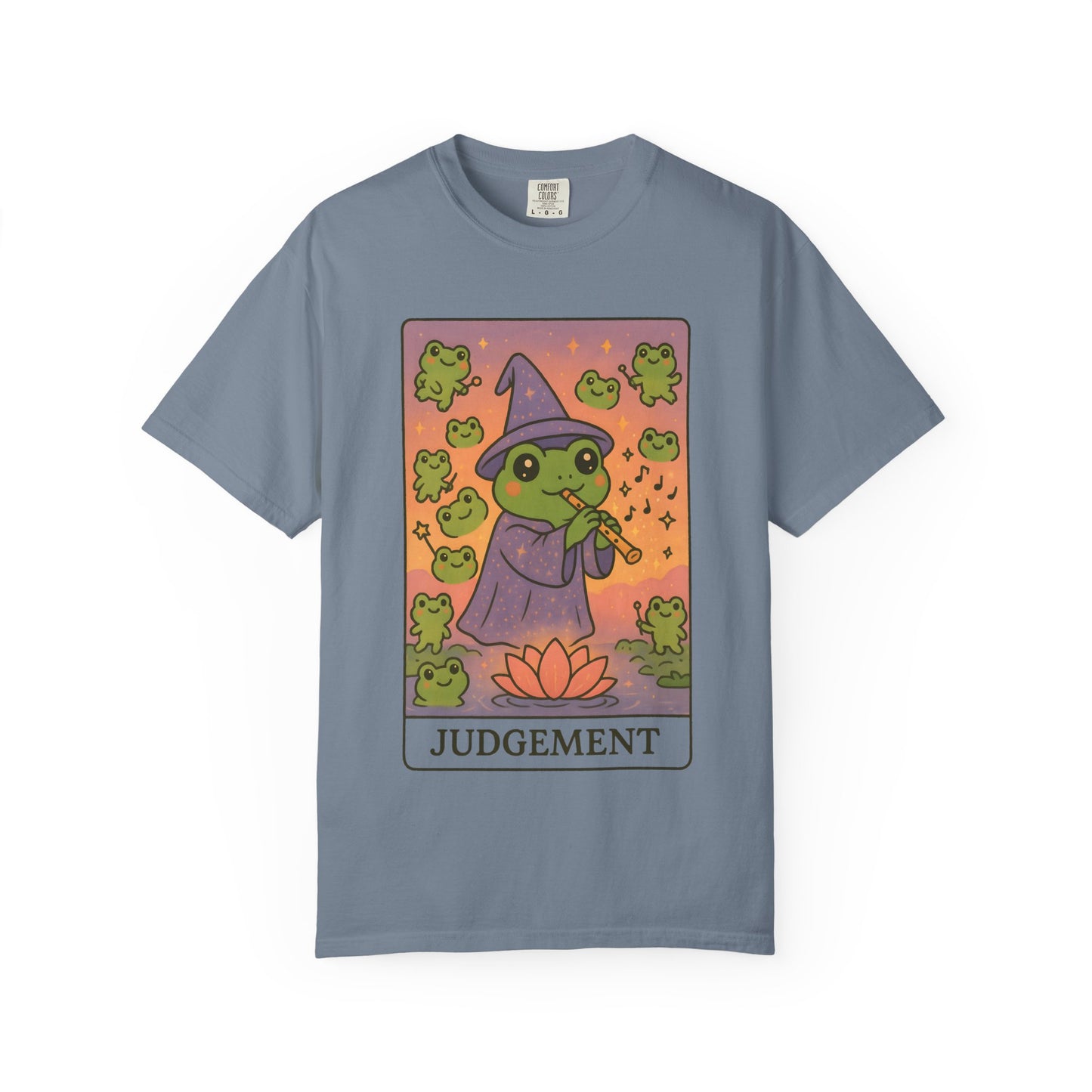 Cute Tarotoads "Judgement" Unisex T-Shirt | Great for Halloween, Warm And Cozy, Great Gift Idea, Astrology Apparel, Unique Tarot Graphic T-Shirt, Good For Cold Weather
