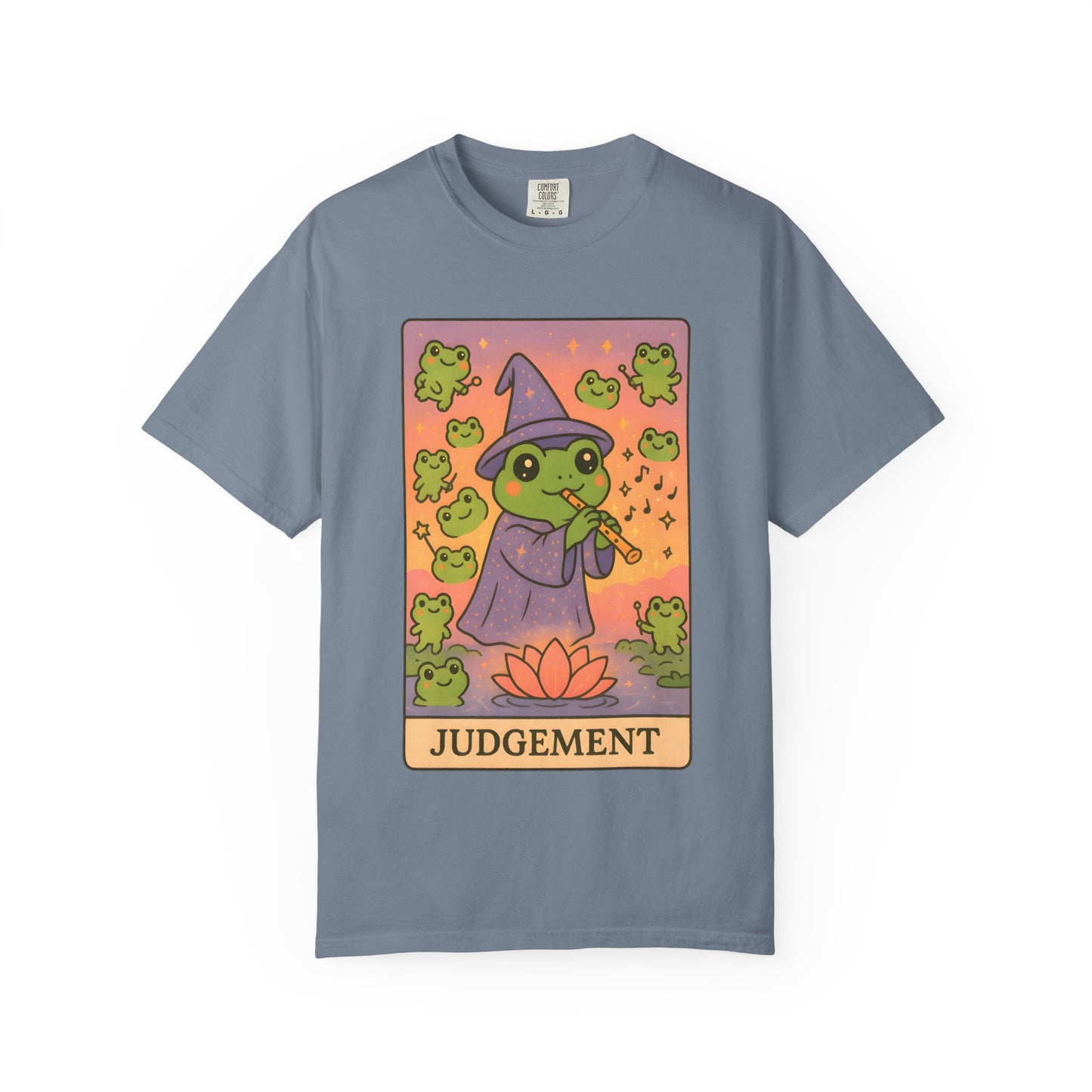 Cute Tarotoads "Judgement" Unisex T-Shirt | Great for Halloween, Warm And Cozy, Great Gift Idea, Astrology Apparel, Unique Tarot Graphic T-Shirt, Good For Cold Weather