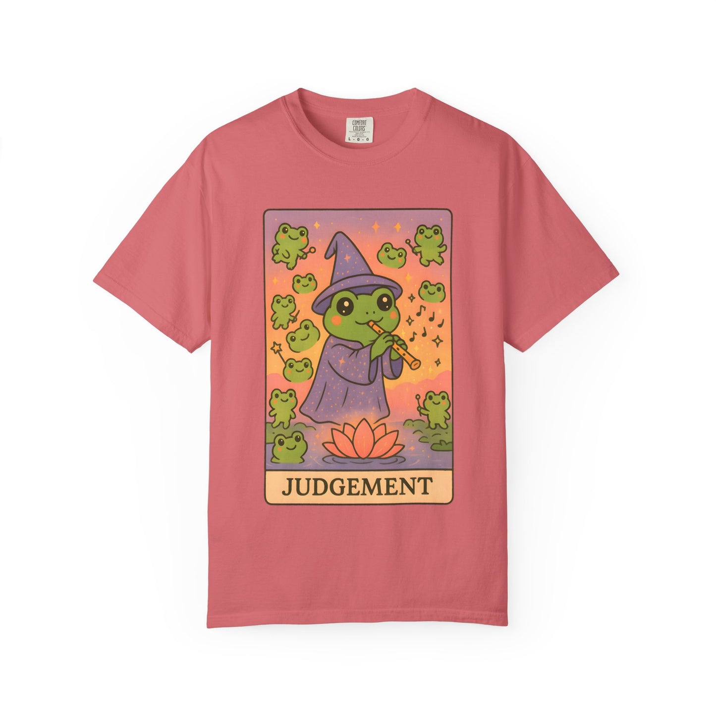 Cute Tarotoads "Judgement" Unisex T-Shirt | Great for Halloween, Warm And Cozy, Great Gift Idea, Astrology Apparel, Unique Tarot Graphic T-Shirt, Good For Cold Weather