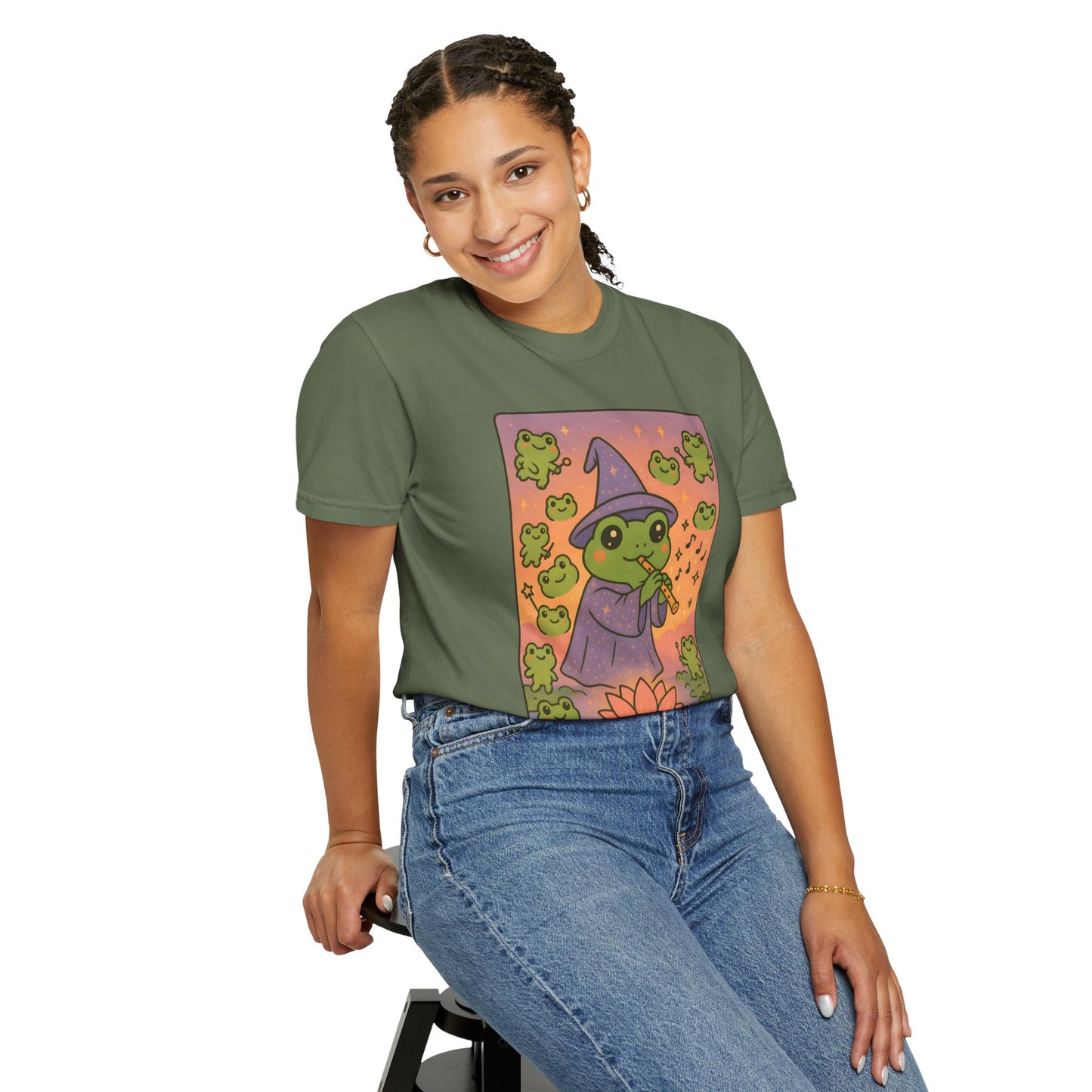 Cute Tarotoads "Judgement" Unisex T-Shirt | Great for Halloween, Warm And Cozy, Great Gift Idea, Astrology Apparel, Unique Tarot Graphic T-Shirt, Good For Cold Weather