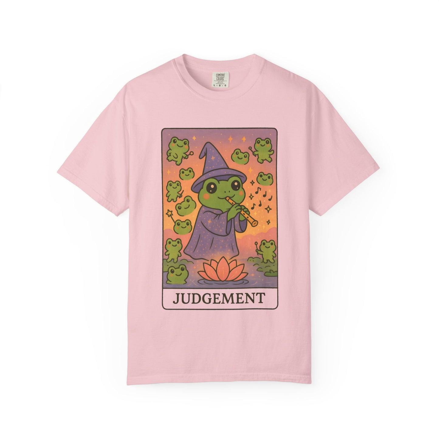 Cute Tarotoads "Judgement" Unisex T-Shirt | Great for Halloween, Warm And Cozy, Great Gift Idea, Astrology Apparel, Unique Tarot Graphic T-Shirt, Good For Cold Weather