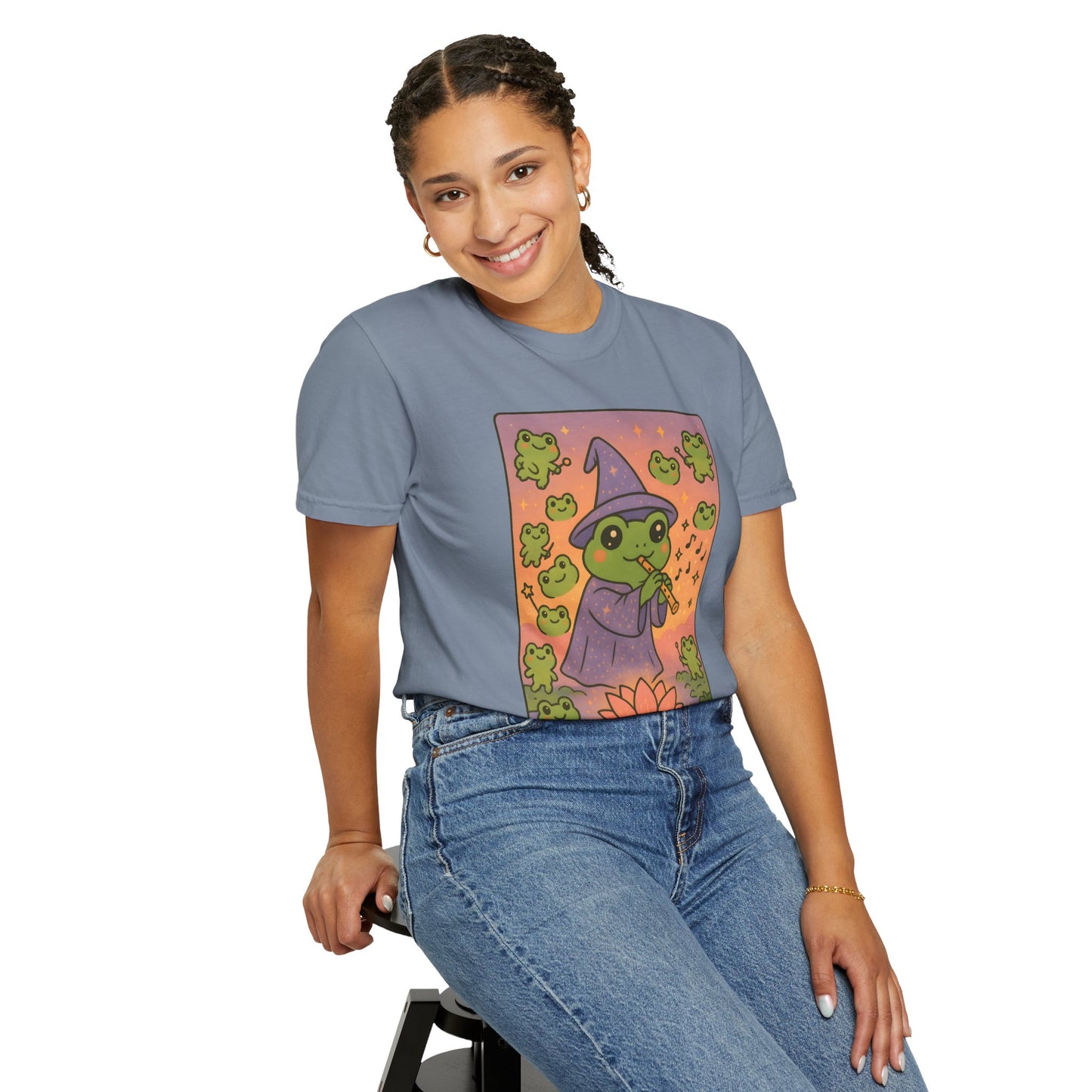 Cute Tarotoads "Judgement" Unisex T-Shirt | Great for Halloween, Warm And Cozy, Great Gift Idea, Astrology Apparel, Unique Tarot Graphic T-Shirt, Good For Cold Weather