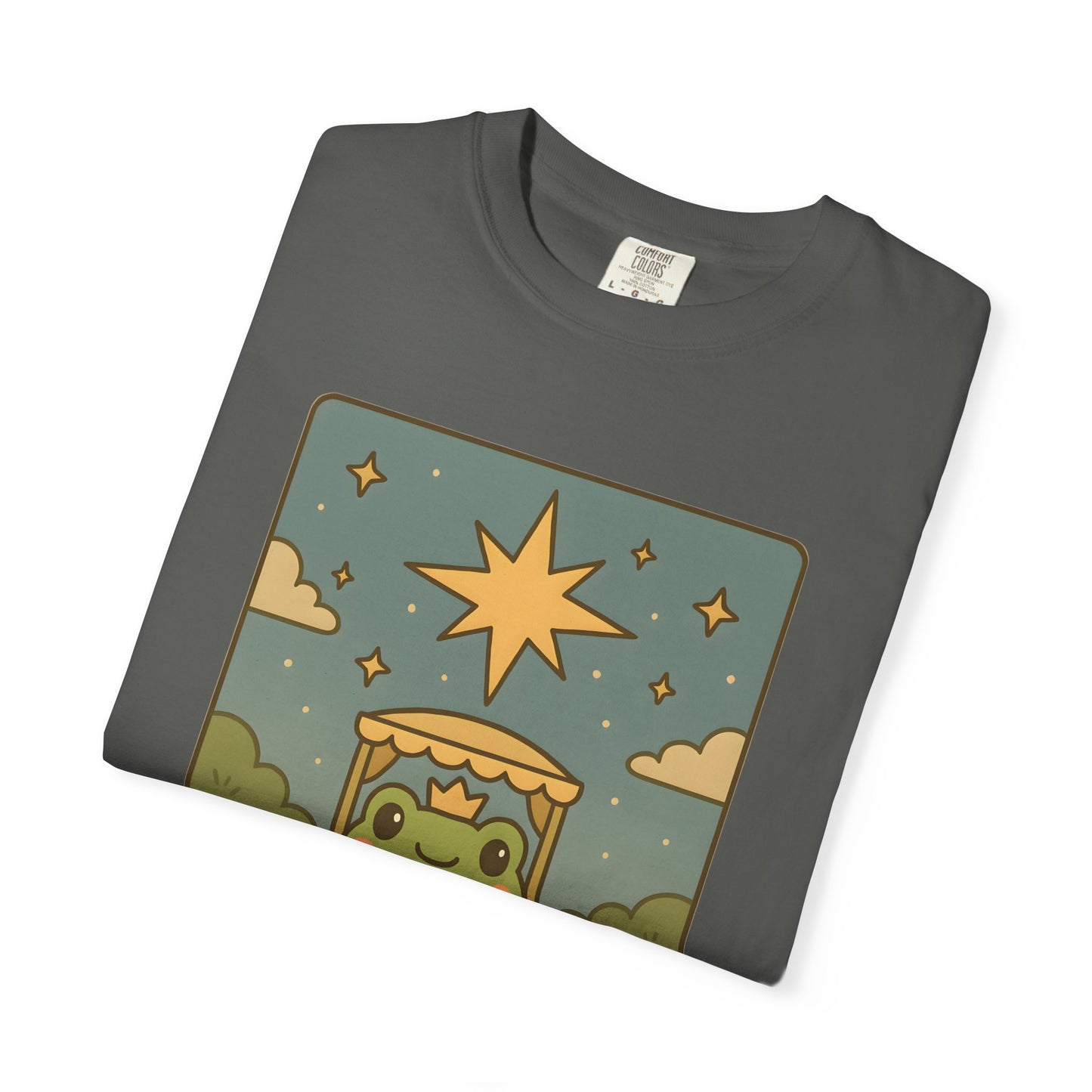 Cute Tarotoads "The Chariot" Unisex T-Shirt | Great for Halloween, Warm And Cozy, Great Gift Idea, Astrology Apparel, Unique Tarot Graphic T-Shirt, Good For Cold Weather