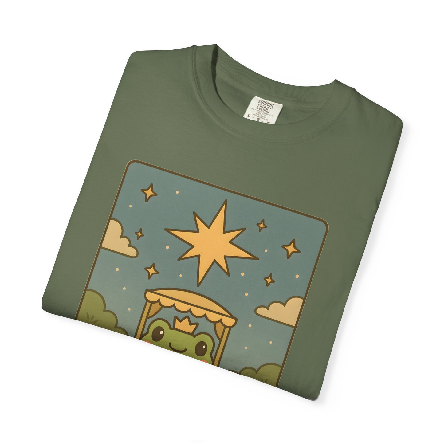 Cute Tarotoads "The Chariot" Unisex T-Shirt | Great for Halloween, Warm And Cozy, Great Gift Idea, Astrology Apparel, Unique Tarot Graphic T-Shirt, Good For Cold Weather