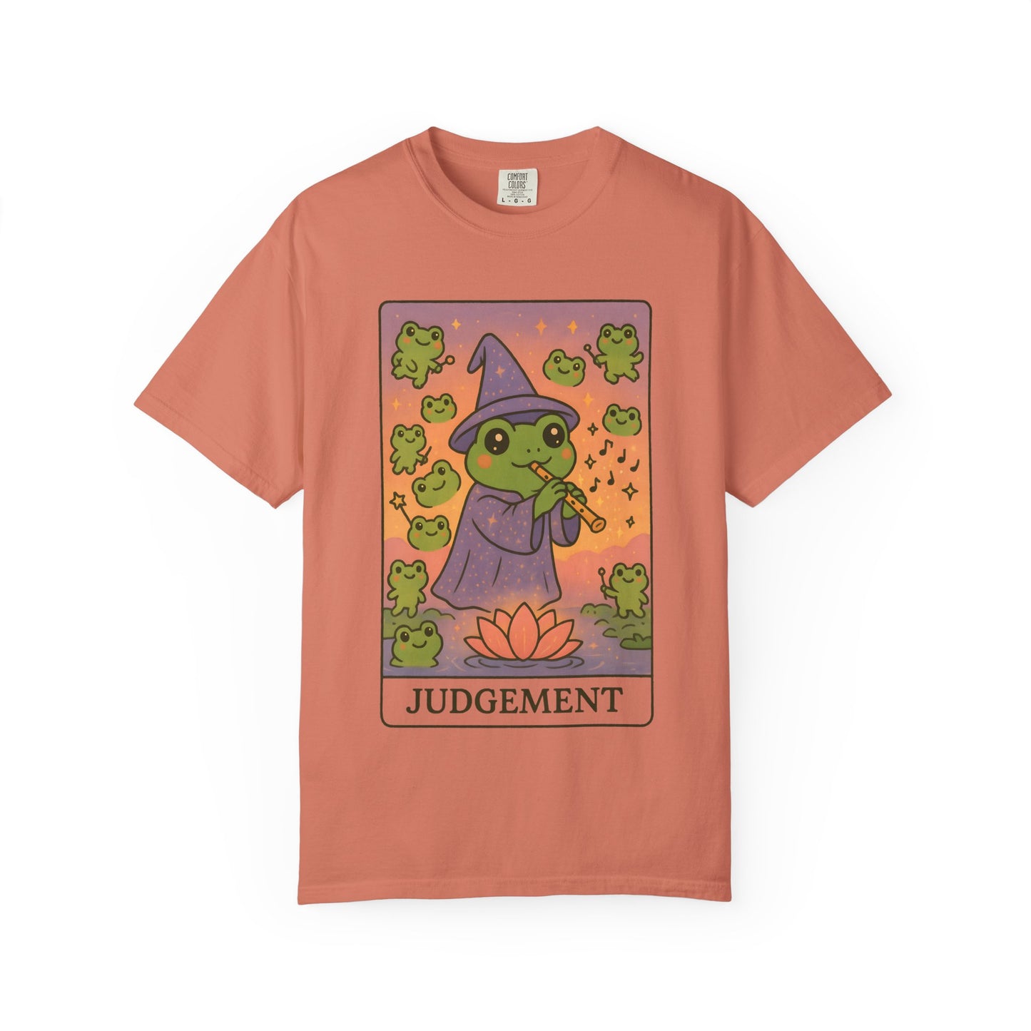 Cute Tarotoads "Judgement" Unisex T-Shirt | Great for Halloween, Warm And Cozy, Great Gift Idea, Astrology Apparel, Unique Tarot Graphic T-Shirt, Good For Cold Weather