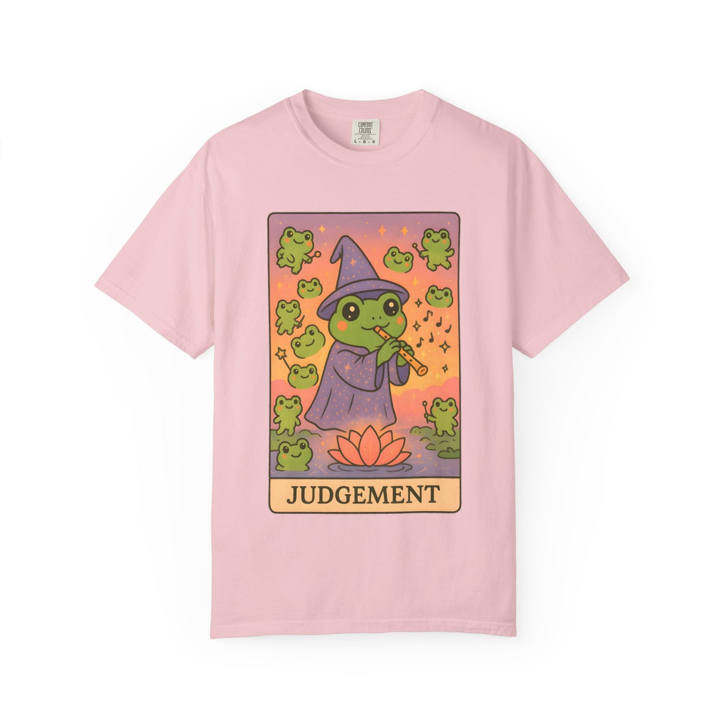 Cute Tarotoads "Judgement" Unisex T-Shirt | Great for Halloween, Warm And Cozy, Great Gift Idea, Astrology Apparel, Unique Tarot Graphic T-Shirt, Good For Cold Weather
