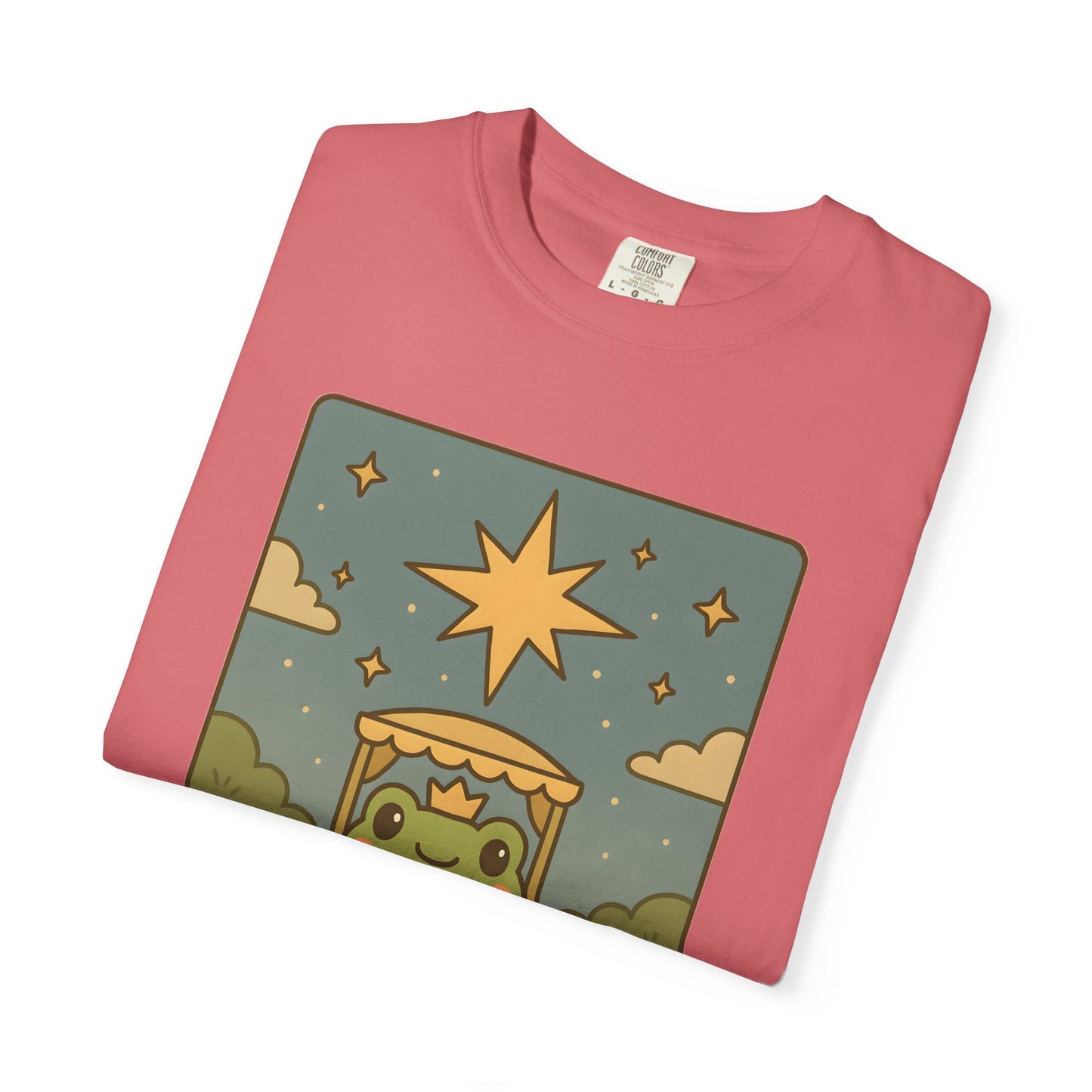 Cute Tarotoads "The Chariot" Unisex T-Shirt | Great for Halloween, Warm And Cozy, Great Gift Idea, Astrology Apparel, Unique Tarot Graphic T-Shirt, Good For Cold Weather