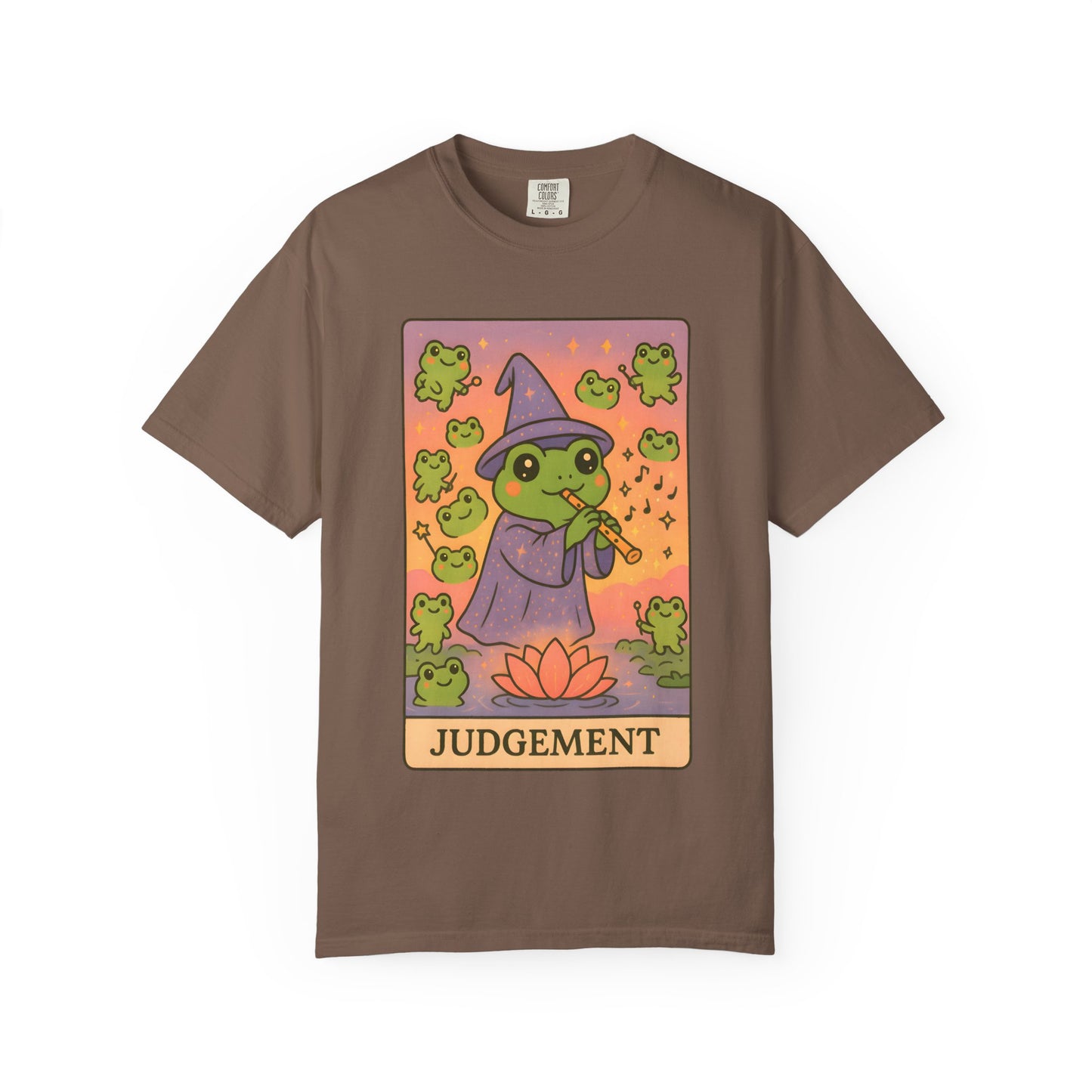 Cute Tarotoads "Judgement" Unisex T-Shirt | Great for Halloween, Warm And Cozy, Great Gift Idea, Astrology Apparel, Unique Tarot Graphic T-Shirt, Good For Cold Weather