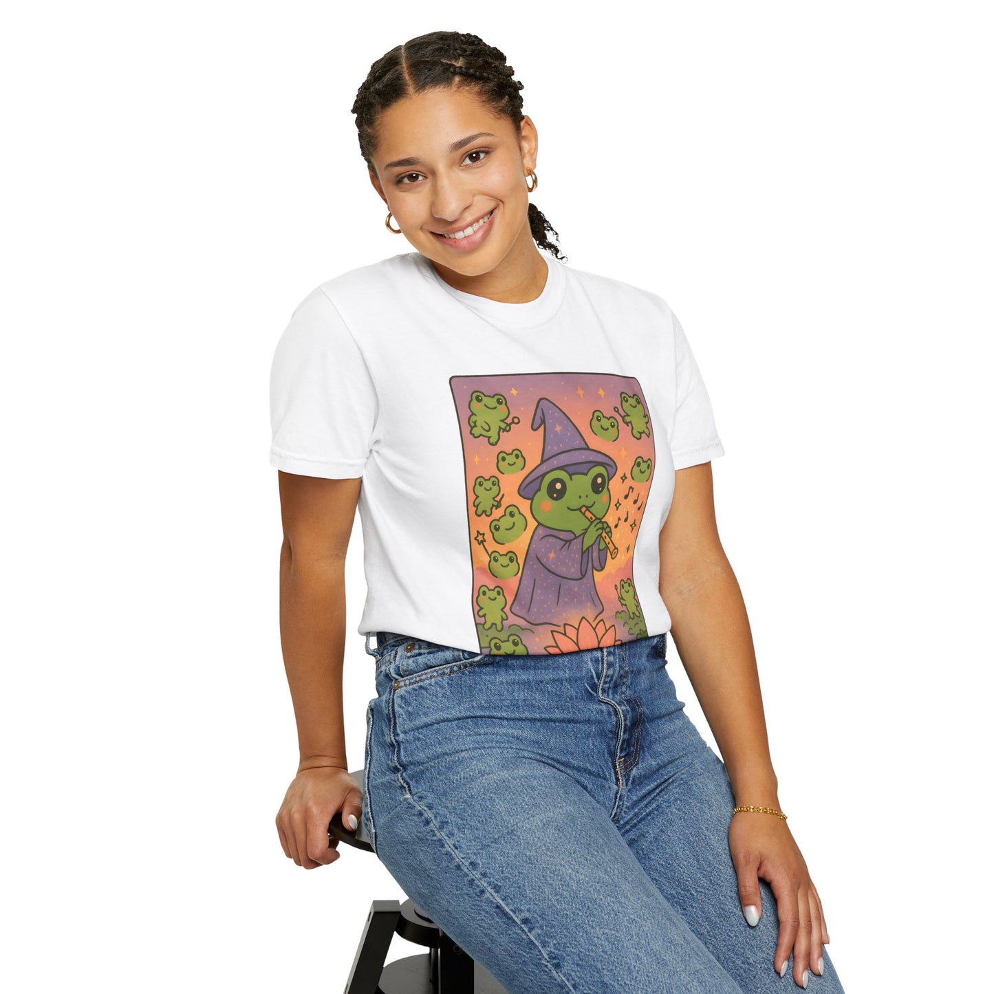 Cute Tarotoads "Judgement" Unisex T-Shirt | Great for Halloween, Warm And Cozy, Great Gift Idea, Astrology Apparel, Unique Tarot Graphic T-Shirt, Good For Cold Weather