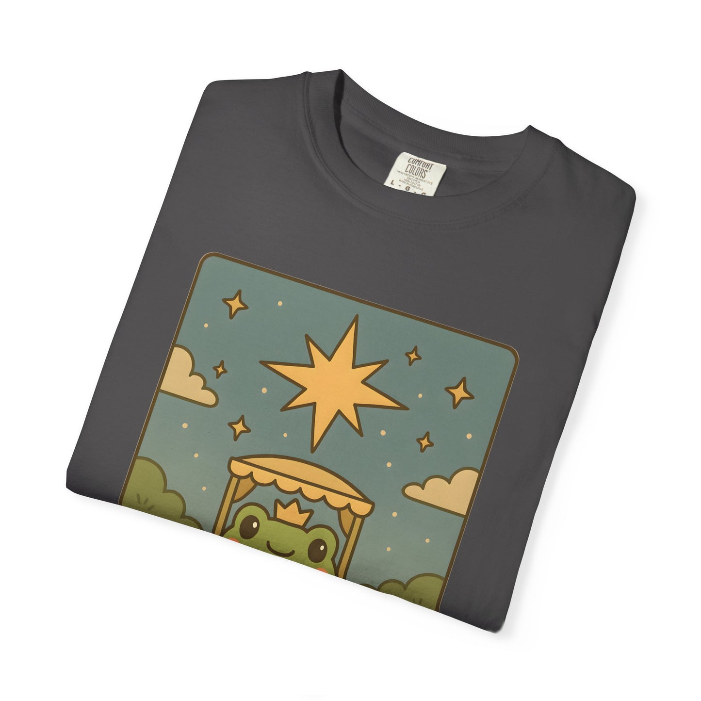 Cute Tarotoads "The Chariot" Unisex T-Shirt | Great for Halloween, Warm And Cozy, Great Gift Idea, Astrology Apparel, Unique Tarot Graphic T-Shirt, Good For Cold Weather