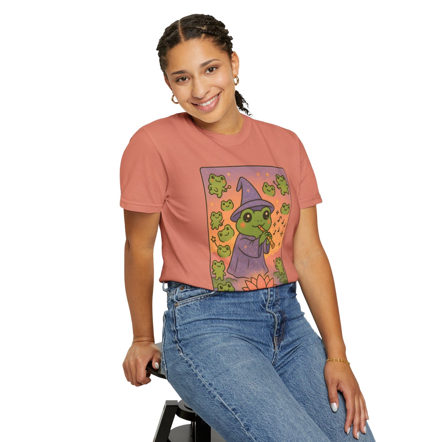 Cute Tarotoads "Judgement" Unisex T-Shirt | Great for Halloween, Warm And Cozy, Great Gift Idea, Astrology Apparel, Unique Tarot Graphic T-Shirt, Good For Cold Weather