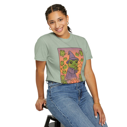 Cute Tarotoads "Judgement" Unisex T-Shirt | Great for Halloween, Warm And Cozy, Great Gift Idea, Astrology Apparel, Unique Tarot Graphic T-Shirt, Good For Cold Weather