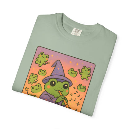 Cute Tarotoads "Judgement" Unisex T-Shirt | Great for Halloween, Warm And Cozy, Great Gift Idea, Astrology Apparel, Unique Tarot Graphic T-Shirt, Good For Cold Weather