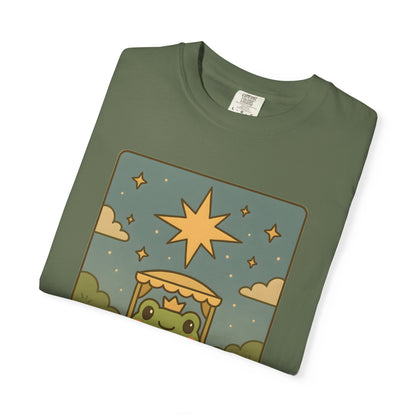 Cute Tarotoads "The Chariot" Unisex T-Shirt | Great for Halloween, Warm And Cozy, Great Gift Idea, Astrology Apparel, Unique Tarot Graphic T-Shirt, Good For Cold Weather