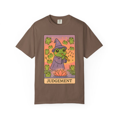 Cute Tarotoads "Judgement" Unisex T-Shirt | Great for Halloween, Warm And Cozy, Great Gift Idea, Astrology Apparel, Unique Tarot Graphic T-Shirt, Good For Cold Weather