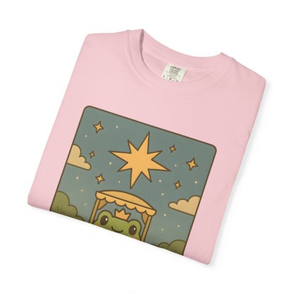 Cute Tarotoads "The Chariot" Unisex T-Shirt | Great for Halloween, Warm And Cozy, Great Gift Idea, Astrology Apparel, Unique Tarot Graphic T-Shirt, Good For Cold Weather