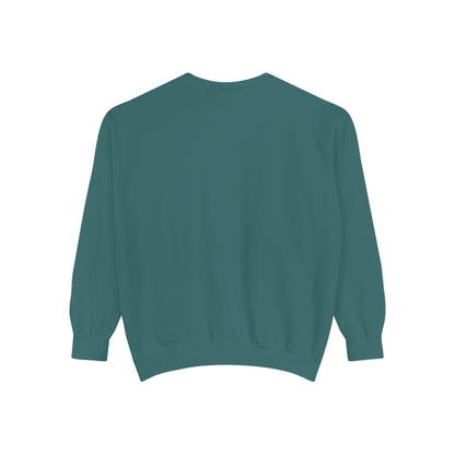 Cozy Tarotoads! "The Star" Unisex Sweatshirt | Frog Design Sweatshirt, Unisex Garment-Dyed Sweatshirt, Cute Gift for Frog Lovers, Relaxed Fit Apparel, Comfy Casual Wear, Perfect for Gifts!