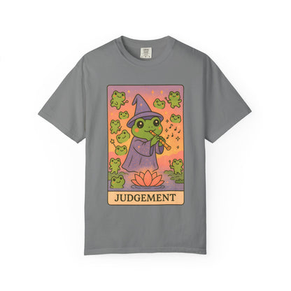 Cute Tarotoads "Judgement" Unisex T-Shirt | Great for Halloween, Warm And Cozy, Great Gift Idea, Astrology Apparel, Unique Tarot Graphic T-Shirt, Good For Cold Weather