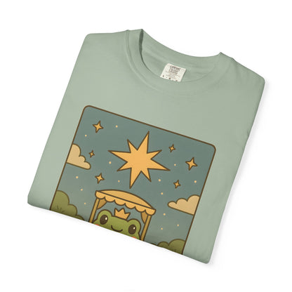 Cute Tarotoads "The Chariot" Unisex T-Shirt | Great for Halloween, Warm And Cozy, Great Gift Idea, Astrology Apparel, Unique Tarot Graphic T-Shirt, Good For Cold Weather